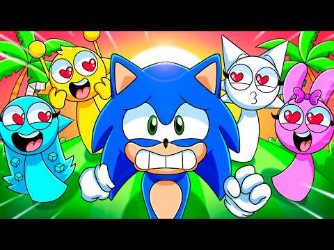 Видео: SPRUNKI СОНИК: ГОНКА ХАОСА! Incredibox анимации