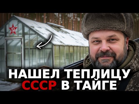 Видео: Охотник Нашёл В Тайге Замурованную Теплицу СССР — Что Там Выращивали?