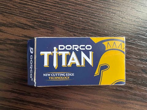 Видео: Обзор лезвий Dorco Titan