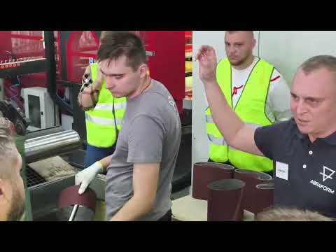 Видео: День открытых дверей на производстве компании "Свисс абразивс"