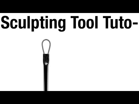 Видео: КАК сделать один из моих любимых инструментов для скульптурирования!! УРОКИ