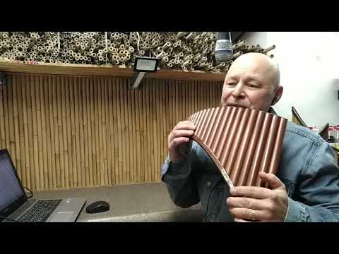 Видео: Панфлейта. Флейта пана. Най. Ігор Карпенко. Довга дорога в дюнах.