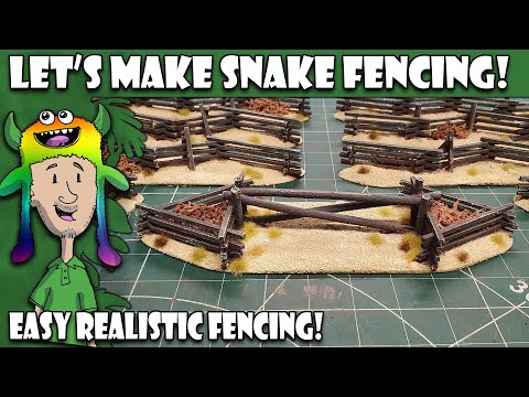 Видео: Давайте сделаем ограждение от змей (местность Дикого Запада)
