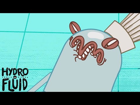 Видео: HYDRO и FLUID | Выпечка Эксперименты | Мультфильмы для детей | WildBrain