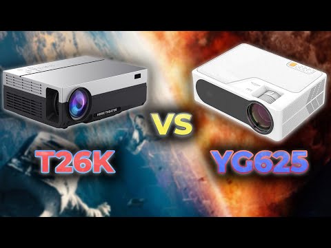 Видео: Короткофокусный 1LCD против длиннофокусного 1LCD! Touyinger T26K vs Everycom YG625!