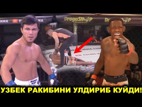 Видео: Суппер Нокаут! Рамазон Темуров Ракибини Улдириб Куйди! 25.09.2021