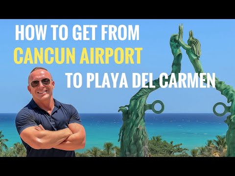 Видео: Как добраться из аэропорта Канкуна до Плайя-дель-Кармен