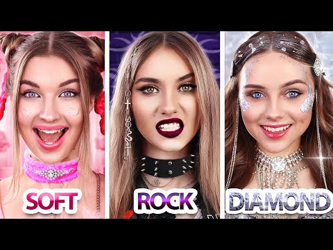 Видео: Brilliant Girl vs Soft Girl vs Rock Girl на Школьном Балу! Кто Будет Королевой Бала?