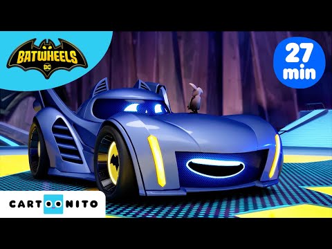 Видео: Batwheels - компилация  | Хаос в Готъм сити | Cartoonito | Забавна анимация за деца
