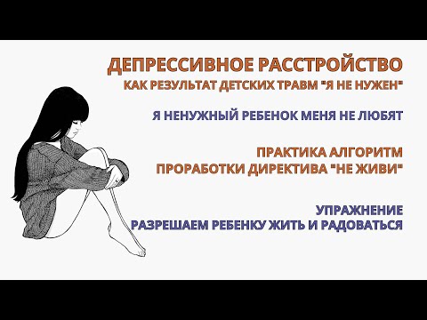 Видео: Депрессия. Учимся выполнять упражнение с 100% результатом улучшения состояния уже после 1-й практики