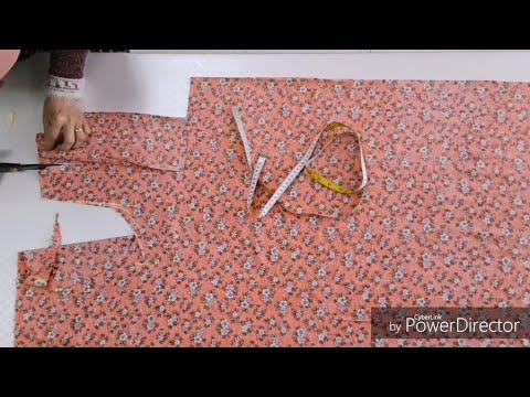 Видео: Куйлак бичиб тикамиз Шьём платье 60 размер Sewing a dress. خياطة فستان