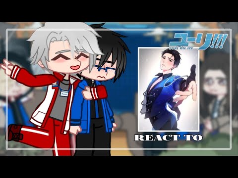 Видео: ~Past Yuri on Ice!!! react to [1/2]|Реакция Юри на льду на будущее [1/2]|[Victor x Yuri]~