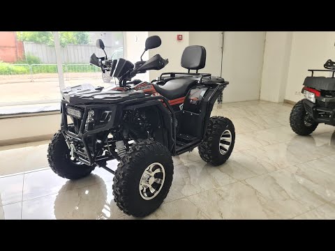 Видео: Обзор нового китайского квадроцикла 200 кубов JHOVON JM-ATV200A от Мотоциклофф - 63мото.ру