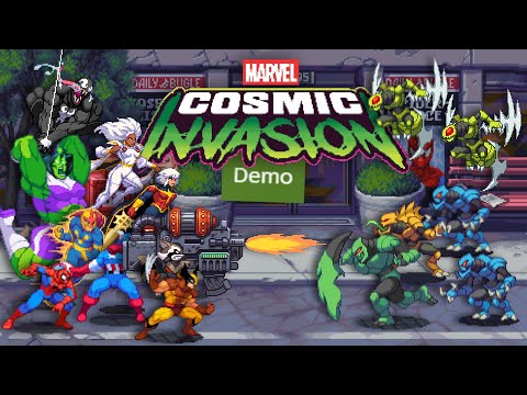 Видео: Marvel Cosmic Invasion демоверсия