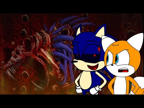 Видео: ПОКАЗАЛ ПОЧТИ ВСЁ, что было в Sonic.EXE One More Time Repixeled