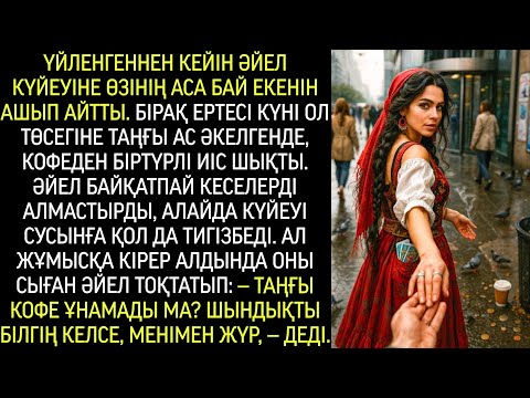 Видео: Тойдан соң әйел бай екенін айтты. Таңертең күйеуі таңғы ас әкелді, бірақ кофе күдік тудырды…