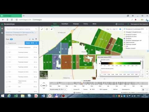 Видео: Лабораторная работа "Система мониторинга состояния и использования сельхозугодий КосмосАгро"