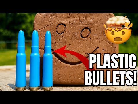 Видео: Пластиковые пули в глину: вы не поверите результатам