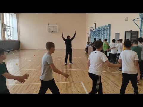 Видео: Фрагмент открытого урока областного конкурса "Лучший учитель физической культуры-2022"