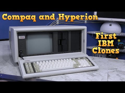 Видео: Compaq и Hyperion - первые клоны IBM