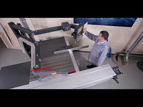 Видео: F 45 ElmoDrive – современный форматно-раскроечный станок от Altendorf.