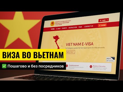 Видео: Как получить электронную визу во Вьетнам