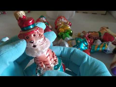 Видео: 25. Ёлочные игрушки "Цирк". Лисичанская фабрика