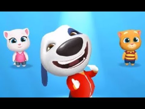 Видео: Том Бег За Золотом #4 Talking Tom Gold Run #4 СТРОИМ ДОМИК ДЛЯ ХЭНКА