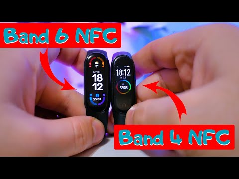 Видео: Mi Band 6 NFC vs Band 4 NFC  - КАКОЙ ВЫБРАТЬ? Битва лучших!