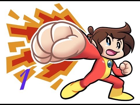 Видео: [Прохождение] Alex Kidd in Shinobi World - #1 Город (Sega Master System)