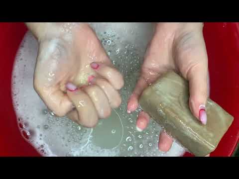 Видео: Мылю хозяйственное мыло 🧼🫶