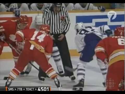 Видео: Регулярный сезон 1993/1994. Торонто Мэйпл Лифс - Калгари Флэймз