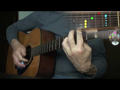 Видео: Как играть на гитаре песню  «Пусть всегда будет солнце»
