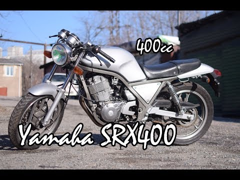 Видео: Обкатываем Yamaha SRX400. Обзор и тестрайд. Review and Testride.