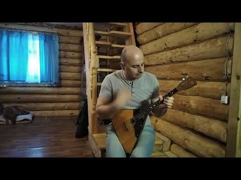 Видео: Веселая кадриль  В.Темнов , Е.Тростянский на балалайке .Funny quadrille on the balalaika