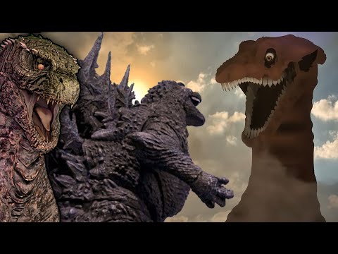 Видео: Godzilla Bloodbath против Godzilla Minus One