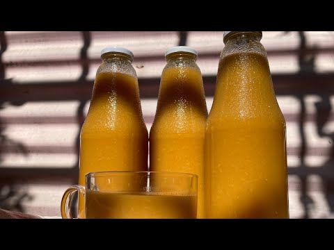 Видео: Персик +дыня=манго 100%сок