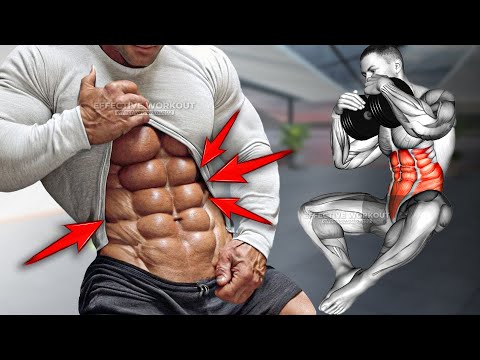 Видео: Пресс «6 кубиков»: 10 упражнений с гантелями для красивого пресса