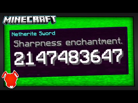 Видео: все чары Minecraft ЛОМАЮТСЯ на 2,147,483,647?!