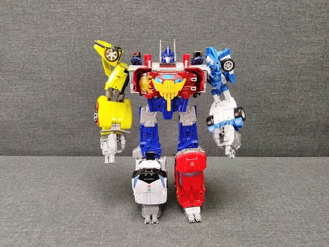Видео: Обзор трансформера не совсем Ultra Prime, не до конца Optimus Maximus - Combiner Wars. Музей Р-ТФ.