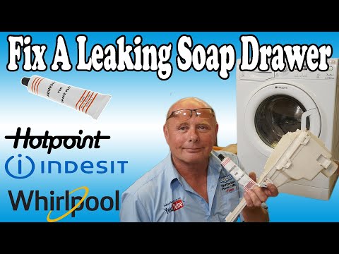 Видео: Ремонт протекающего дозатора мыла в стиральной машине. Коробка для сбора мыла.