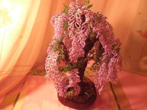 Видео: ГЛИЦИНИЯ ИЗ БИСЕРА