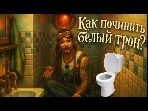 Видео: В УНИТАЗЕ БЕСПРЕРЫВНО ТЕЧЕТ ВОДА, ЧТО ДЕЛАТЬ?! #сантехника #сделайсам #какпочинить #ремонт 