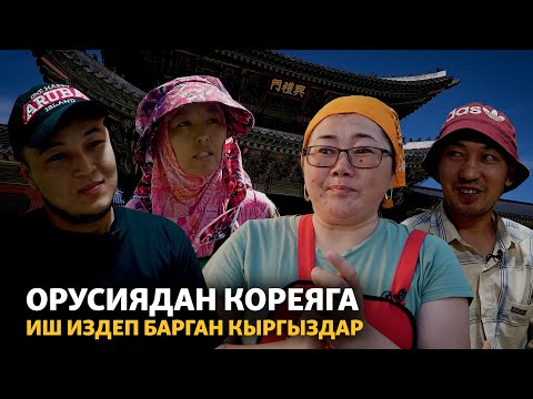 Видео: Орусиядан Кореяга иш издеп барган кыргыздар