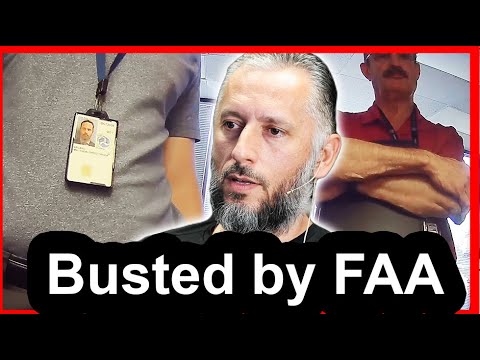 Видео: Неожиданный визит FAA после ремонта борта самолёта. Заснято на камеру.