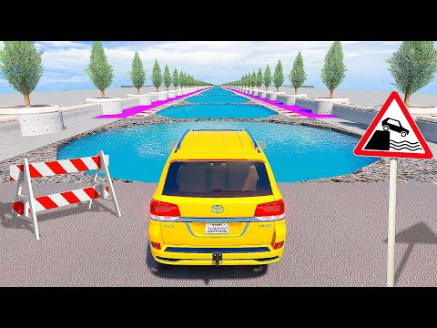 Видео: СМОЖЕТ ЛИ КРУЗАК ПРОЕХАТЬ ОПАСНУЮ ЯМУ С ВОДОЙ В ГТА 5 МОДЫ - ЭКСПЕРИМЕНТЫ GTA 5 MODS