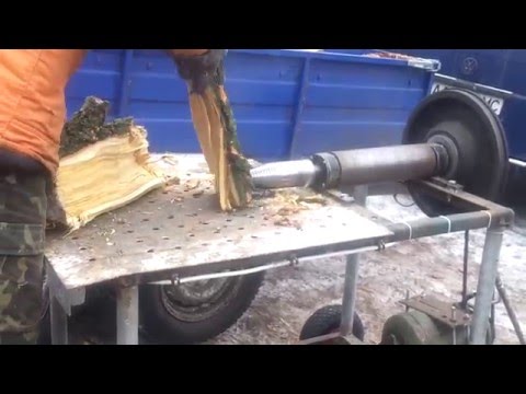 Видео: Винтовой Колун на 220 вольт с маховиком ЗИЛ 130