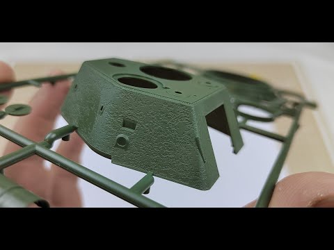 Видео: Выпуск № 10 - "Имитация фактуры литой брони"