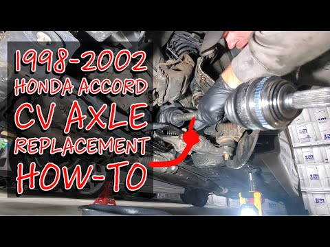 Видео: Руководство по замене полуоси CV Honda Accord/Acura TL