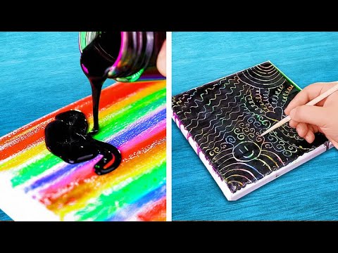 Видео: РАДУЖНЫЕ ПОДЕЛКИ, КОТОРЫЕ СКРАСЯТ ВАШИ ШКОЛЬНЫЕ БУДНИ 🌈🎒